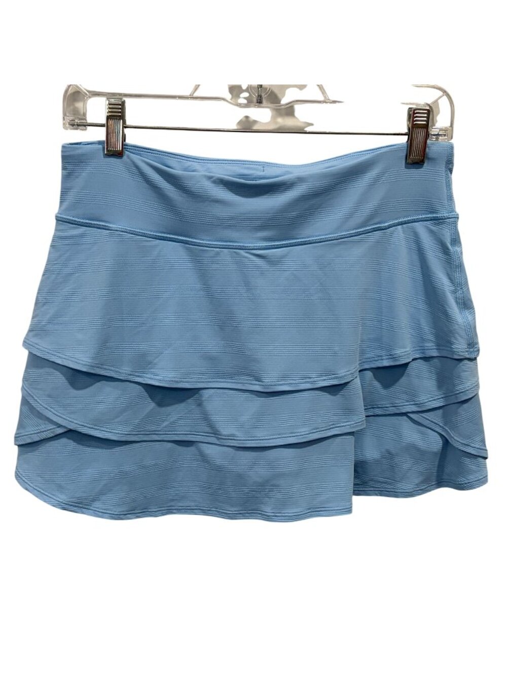 Athleta Girl Blue Swing Skort Skirt 16 XXL Tiered Athletic Tennis Stretch